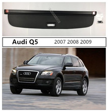Tronco traseiro carga capa para audi q5 2007 2008 2009 alta qualit escudo de segurança do carro acessórios preto bege 2024 - compre barato
