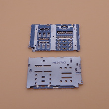 2 pcs Leitor de Cartão Do SIM Conector Titular bandeja Slot para módulo de substituição de peças de reparo para LG G6 H870 H870DS LS993 VS988 h872 tomada 2024 - compre barato