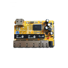 Realtek gigabit switch pcba 6 portas 10/100/1000m, módulo de interruptor de rede oem/odm, 6 portas 10/100/1000m, realtek chipse 2024 - compre barato