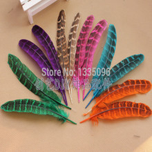 Free shipping 50pcs/lot !!! natural pheasant tail feathers 4-6inch/10-15cm 2024 - buy cheap