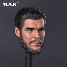 Figura a escala 1/6 de cabeza de héroe revolucionario cubano Che Guevara, modelo de talla de cabeza para figura de soldado de 12 pulgadas 2024 - compra barato
