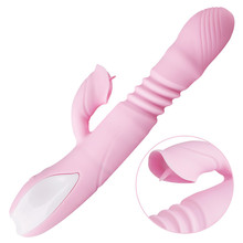 Vibrador automático para lambedor de língua, estimulador de clitóris e mamilo, brinquedos sexuais para mulher, 12 modos 2024 - compre barato