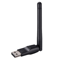 USB 2.0 Placa de Rede Sem Fio Wi-fi 150 m 802.11 b/g/n Adaptador de rede LAN com Antena giratória 2024 - compre barato
