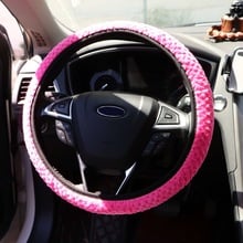 FORAUTO Car Steering Wheel Cover Pearl Velvet Winter Soft Warm Plush Car Accessories Universal Car-styling Auto Decoration 2024 - buy cheap