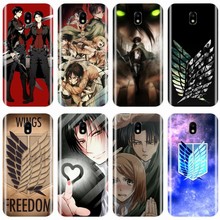 Attack On Titan Anime Cover Soft Silicone Phone Case For Samsung Galaxy J3 J4 J6 J8 2018 J3 J5 J7 2017 J5 J7 2016 J3PRO J7 PLUS 2024 - buy cheap