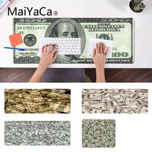 Коврик для мыши Maiyaca Cool New Dollar Money, игровой коврик для геймеров, прочный резиновый коврик для мыши 2024 - купить недорого