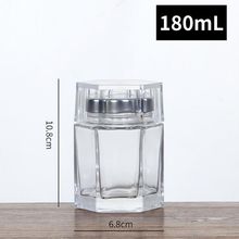 1pcs 180ml transparent glass bottles jam jars of honey Food storage tank Sealed storage tank honey glass jar for wedding home 2024 - buy cheap