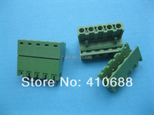 100 Pcs 5 way/pin Pitch 5.08mm Screw Terminal Block Connector Pluggable Type Green 2EDCK-2EDCV-5.08 2024 - buy cheap