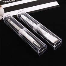 500Pcs Retail Box Pen Boxes Plastic Transparent Case Gift Box Pen Holder For Promotional Crystal Pen And Crystal Ballpoint Pen 2024 - buy cheap