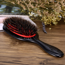 Abody-cepillo de pelo cerdas de jabalí y nailon, peine ovalado de paleta antiestática para masaje del cuero cabelludo, herramienta para el cuidado del cabello 2024 - compra barato