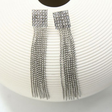 YFJEWE-pendientes largos de cadena de borlas para mujer, diseño elegante, aretes colgantes de diamantes de imitación, Envío Gratis # E266 2024 - compra barato
