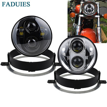FADUIES 5.75 inch motorcycle LED Headlight For Honda VTX 5 3/4" LED Headlight Kit with Bracket and Hardware - Plug and Play - 2024 - buy cheap