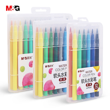 M&G Watercolor brush manga markers set for school drawing colored marker pens for sketch art design suppies liners gift for kid 2024 - buy cheap