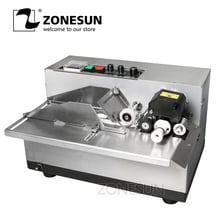 ZONESUN-máquina de codificación de rollos de tinta MY-380, impresora de tarjetas, máquina de impresión de fecha, impresora de código de tinta sólida (tipo de pintura) 220V 2024 - compra barato