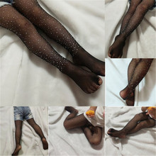 Stockings Tights Fashion Girls Children Mesh Fishnet Net Pattern Girl Pantyhose Solid Color 2024 - buy cheap