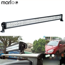 Barra de luz led offroad para veículos suv, atv, trator, bote, caminhões, escavadeira, 12v, 24v, luzes de trabalho 2024 - compre barato