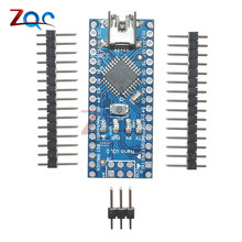 Microcontrolador Mini USB Nano 3,0, Atmega328P-AU, Atmega328, para Arduino FT232, 5V, 16M, Módulo de placa con pines 2024 - compra barato