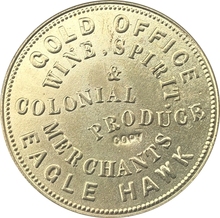 Австралия 1857 1 пенни копия монеты 34 мм 2024 - купить недорого