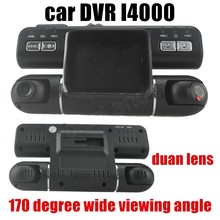 DVR de doble lente para coche, Allwinner A20 HD, gran angular de 170 grados, sensor G, videocámara automática, grabadora de vídeo, gran oferta, I4000 2024 - compra barato