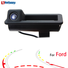 HaiSunny For Ford Focus(2C) 2010 2011 Mondeo 2010 2011 2012 Fiesta S-Max Car Rear View Camera Trunk Handle Dynamic Trajectory 2024 - buy cheap