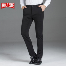 2020 Spring Autumn New Casual Pants Men Slim Fit Chinos Fashion Black Stretch Trousers Mens Brand Clothing Plus Size 28-40 2024 - buy cheap