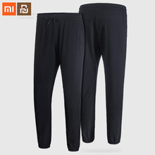 Xiaomi mijia calças masculinas de secagem rápida, calças de pé elástico para esportes, calças de corrida para verão, calças com feixe masculinas, casa inteligente 2024 - compre barato