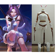 2012 Game Anime LOL Katarina Du Couteau Party Fashion Uniform Cosplay Costume Any Size NEW 2024 - buy cheap