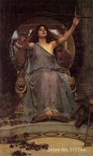 artwork for home Circe Offering the Cup to Ulysses John William Waterhouse paintings Hand painted High quality 2024 - buy cheap