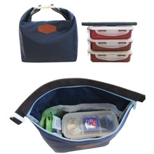 Storage Lunch Bag  28*24*9cm Tote Portable Insulated Pouch Cooler Waterproof Food Storage Bag Navy 18 Augt 21 2024 - buy cheap