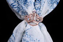 Женская винтажная брошка с кристаллами, цветная винтажная брошка с золотыми коронами, циркониевая мозаика, бесплатная доставка, 2019 2024 - купить недорого