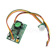 DC12V PIR IR Pyroelectric Infrared Module Adjust Relay Output Human Body Sensor 2024 - buy cheap