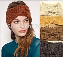 Wholesale and Retail Europe style knitted headband wide crochet headband- Handmade tenia braid headband assorted color 9cm 2024 - buy cheap