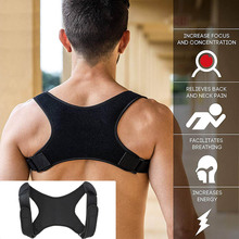 Posture Corrector Fracture Support Back Shoulder Correction Brace Belt Strap YS-BUY 2024 - buy cheap