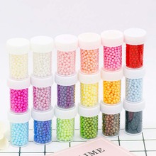 DIY Fishbowl Beads Slime Supplies Glitter Pearls Slime Filler Fluffy Decoration Gradient Slime Accessories additives for slimes 2024 - buy cheap