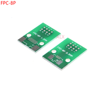CABLE de FPC-8PIN de 0,5 MM a 2,54 MM, adaptador de placa PCB FFC 8P FPC 8pin, convertidor de CABLE a DIP8, 10 Uds. 2024 - compra barato