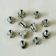 1000pcs Gold Earring Back Plug Earring Settings Base Ear Studs Back Wholesale PJ-18 2024 - buy cheap