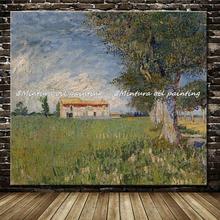 Mintura Art Handmade Reproduction Vincent Willem Van Gogh Landscape Oil Painting On Canvas Wall Picture For Room Home Decoration 2024 - buy cheap