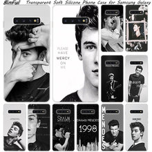 Hot Shawn mendes poster Soft Silicone Case For Samsung Galaxy S10 S9 S8 Plus S7 Edge A6 A8 Plus A7 A9 2018 A5 2017 Fashion Cover 2024 - buy cheap