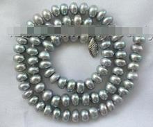 Impresionante collar de perlas cultivadas en agua dulce, 8-9mm, m55 2024 - compra barato
