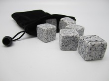 Whisky Stones 6pcs/set +velvet bag 100% natural, whiskey rocks wine ice stone wholesale FREE SHIPPING! 2024 - buy cheap