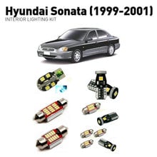 Led interior lights For Hyundai sonata 1999-2001  11pc Led Lights For Cars lighting kit automotive bulbs Canbus 2024 - buy cheap