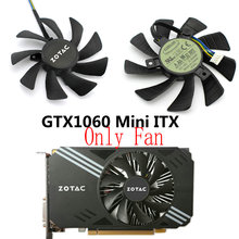 Ventilador de refrigeración para tarjeta de vídeo ZOTAC GTX1060 Mini ITX, T129215SH DC12V 0.30A 2024 - compra barato