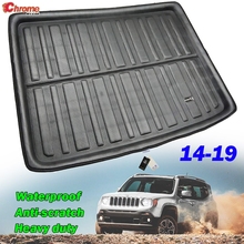 For Jeep Renegade BU 2015 2016 2017 2018 2019 Cargo Liner Rear Trunk Boot Mat Luggage Tray Floor Carpet Protector Car Styling 2024 - buy cheap