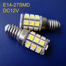 5050 3 chips 12V E14 luces led, E14 led 12Vdc lámparas, bombillas led DC12V E14 (envío gratis 2 unids/lote) 2024 - compra barato