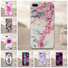 Flower Case for iPhone 7 Plus Phone Case Soft TPU Cover for Apple iPhone7 Plus 7+ Cases Silicon for iPhone7 7Plus 5.5"Cover Bags 2024 - buy cheap