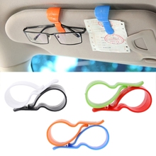 1Pair Auto Car Vehicle Visor Sunglasses Glasses Card Pen Holder Ticket Clips 2024 - buy cheap