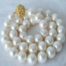 !  18inch Huge AAAA+ 14mm White Shell Pearl Necklace   2 piece/lot fashion jewelry  JT5573 2024 - buy cheap