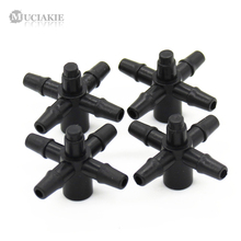 MUCIAKIE 10PCS Barbed Adapters Coupling Connectors for 3/5mm Water Hose Garden Drip Irrigation Fittings 2024 - buy cheap