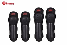 Joelheiras de motocicleta reo, conjunto com joelheiras, cotoveleiras e almofadas confortáveis para corrida off-road de motocicleta 2024 - compre barato