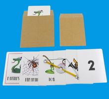 Animal Prediction Danger Card Magic Trick Set Close Up Street Card Props Prediction Magic Toys For Children 2024 - buy cheap